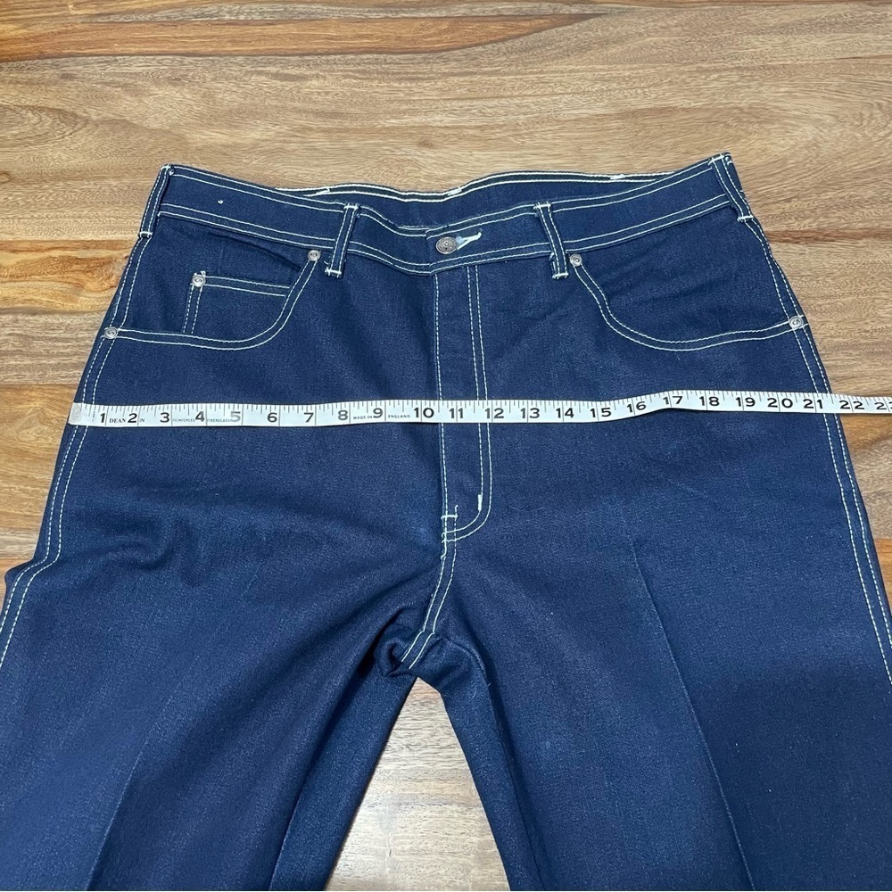 Sheplers Dark Blue Rodeo Jeans‎ sz 38 High Rise Mini Bootcut American Eagle - Picture 9 of 12